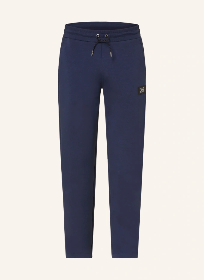 

Брюки в стиле джоггер Ea7 Emporio Armani, синий