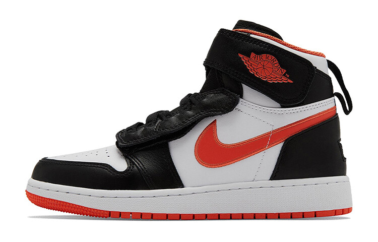 

Air Jordan 1 Hi Flyease (GS) Черный/Оранжевый/Белый