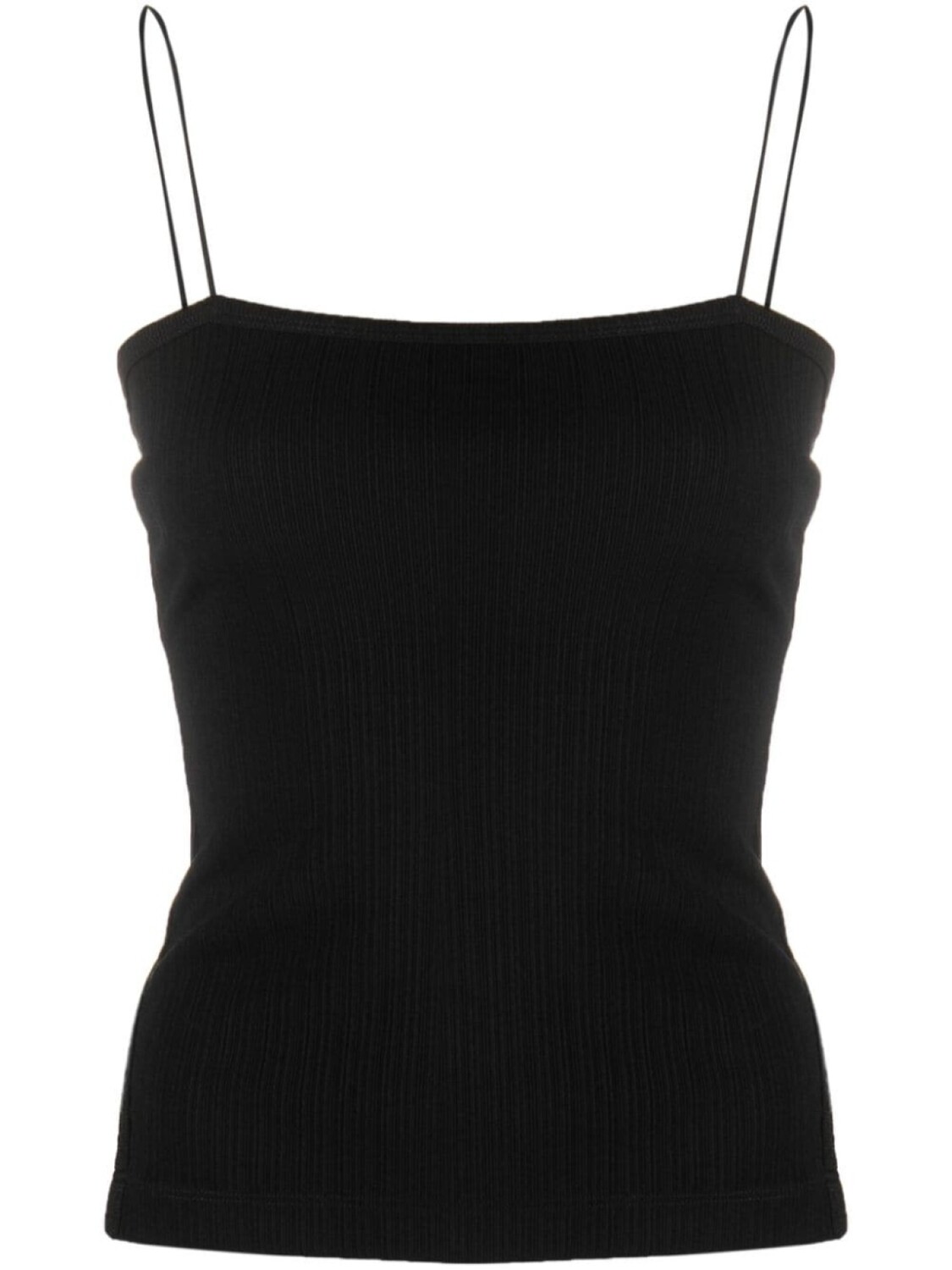 

Helmut Lang топ в рубчик, черный