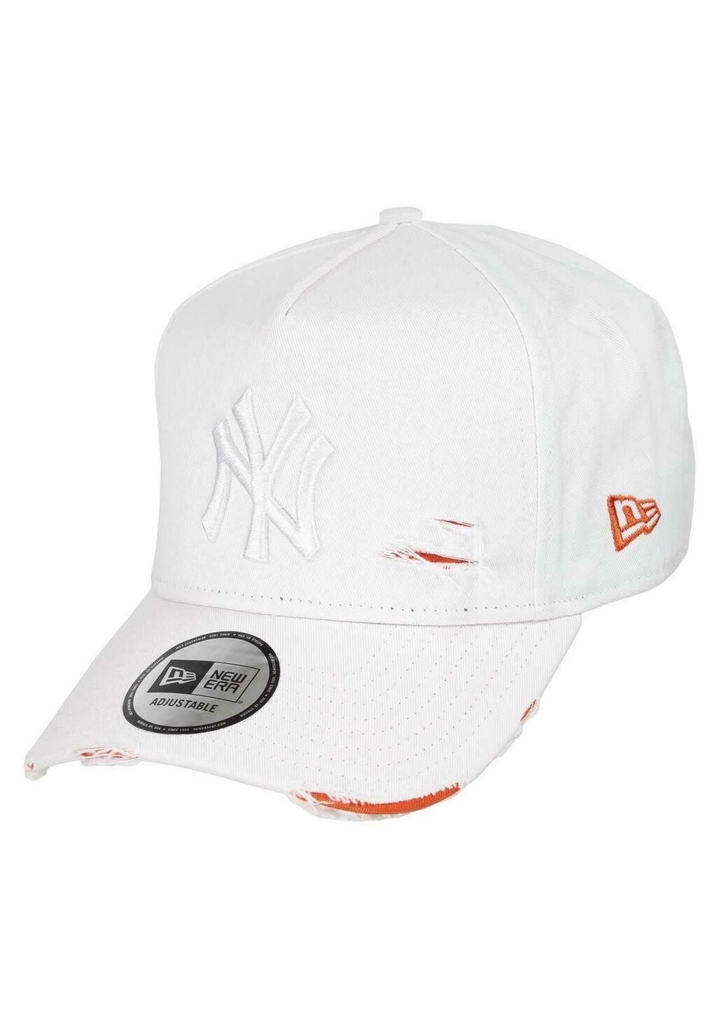 

Бейсболка YORK YANKEES DISTRESSED A FRAME TRUCKER New Era, цвет weiss