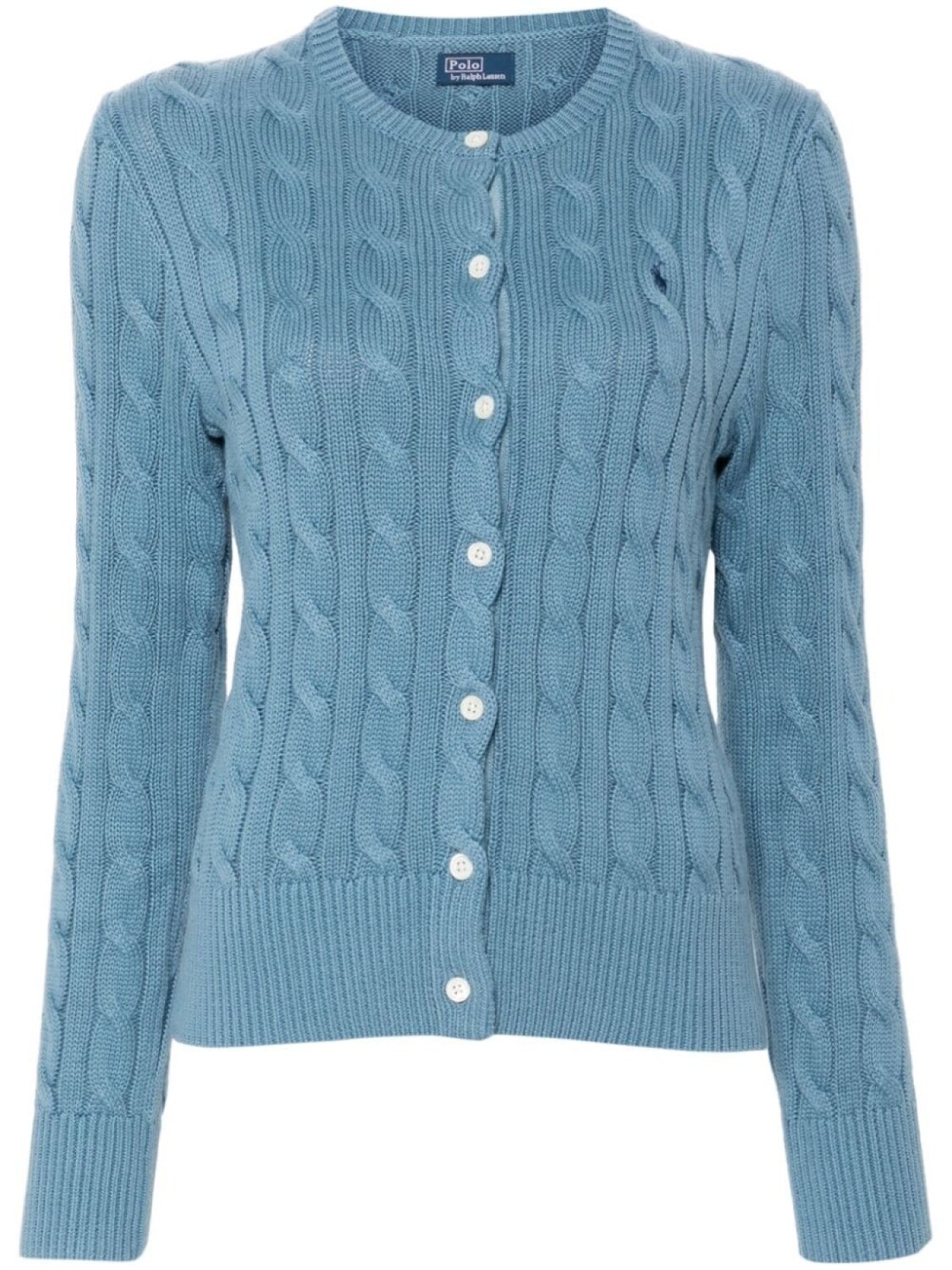 

Polo Ralph Lauren кардиган фактурной вязки, синий