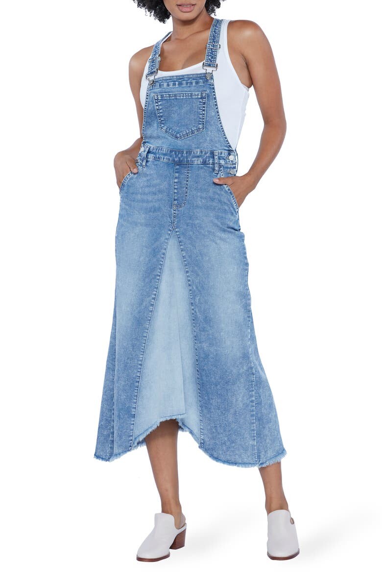 

Комбинированный джинсовый джемпер с деталями WASH LAB DENIM, серый/ синий