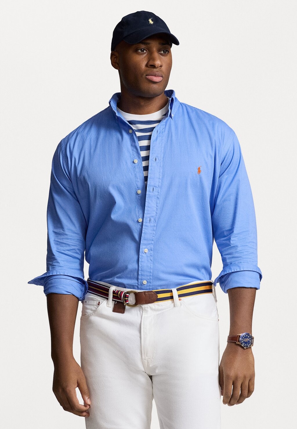 

Рубашка Polo Ralph Lauren Big & Tall, синий