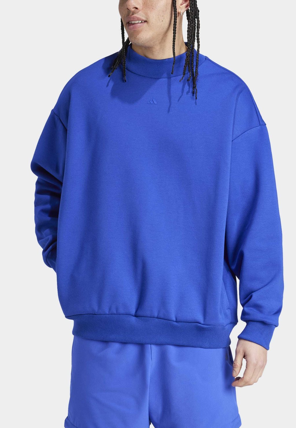 Толстовка BASKETBALL CREW adidas Originals, цвет lucid blue