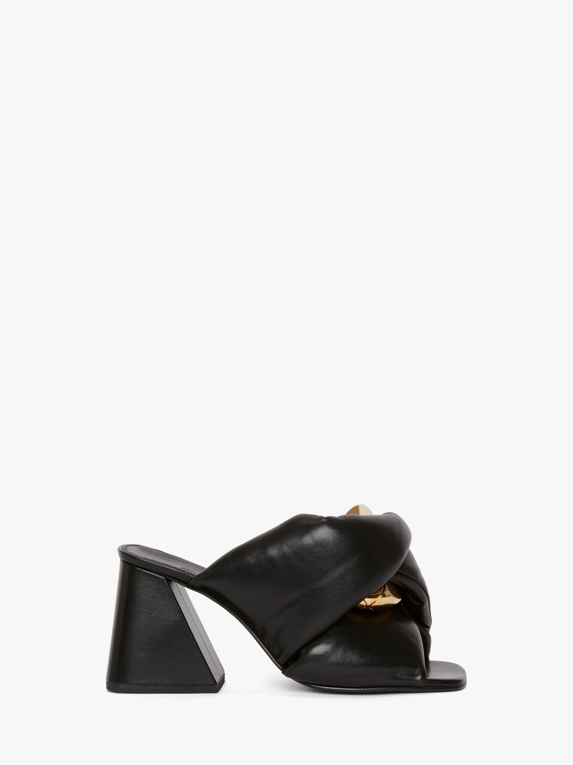 

Кожаные мюли JW Anderson, черный