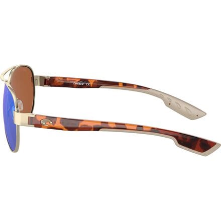 Поляризованные солнцезащитные очки Loreto 580G Costa, цвет Rose Gold Temple Green Mir 580g цена и фото
