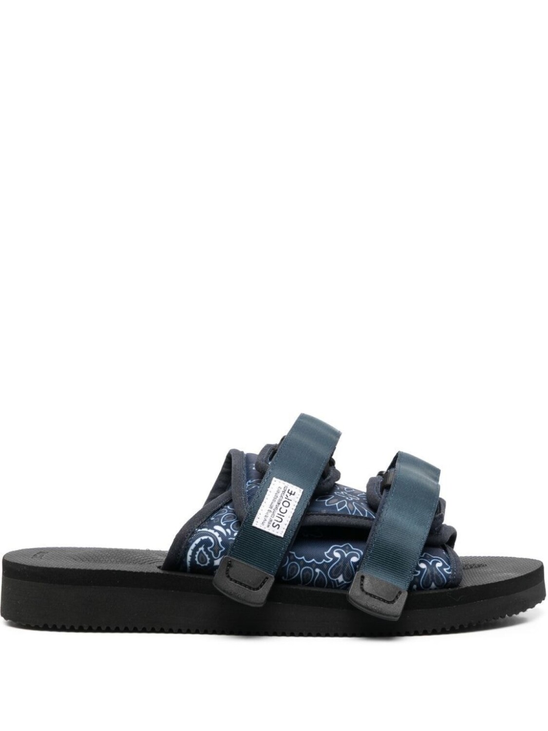 

Сандалии на липучках Suicoke, синий