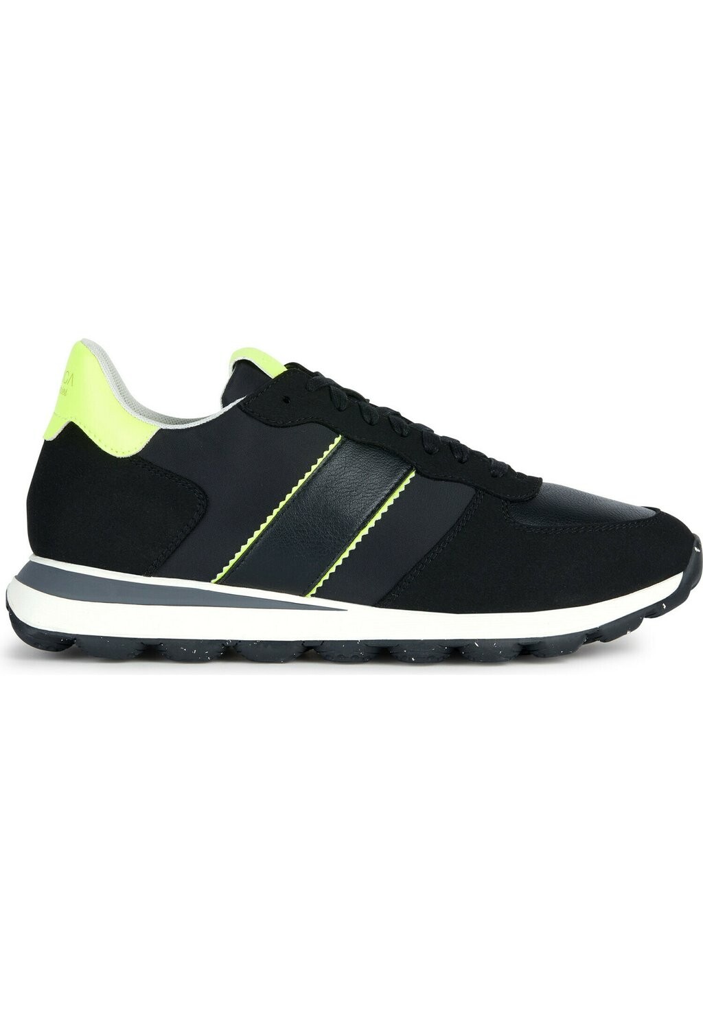 

Низкие кроссовки U Spherica Vseries Geox, цвет black lime