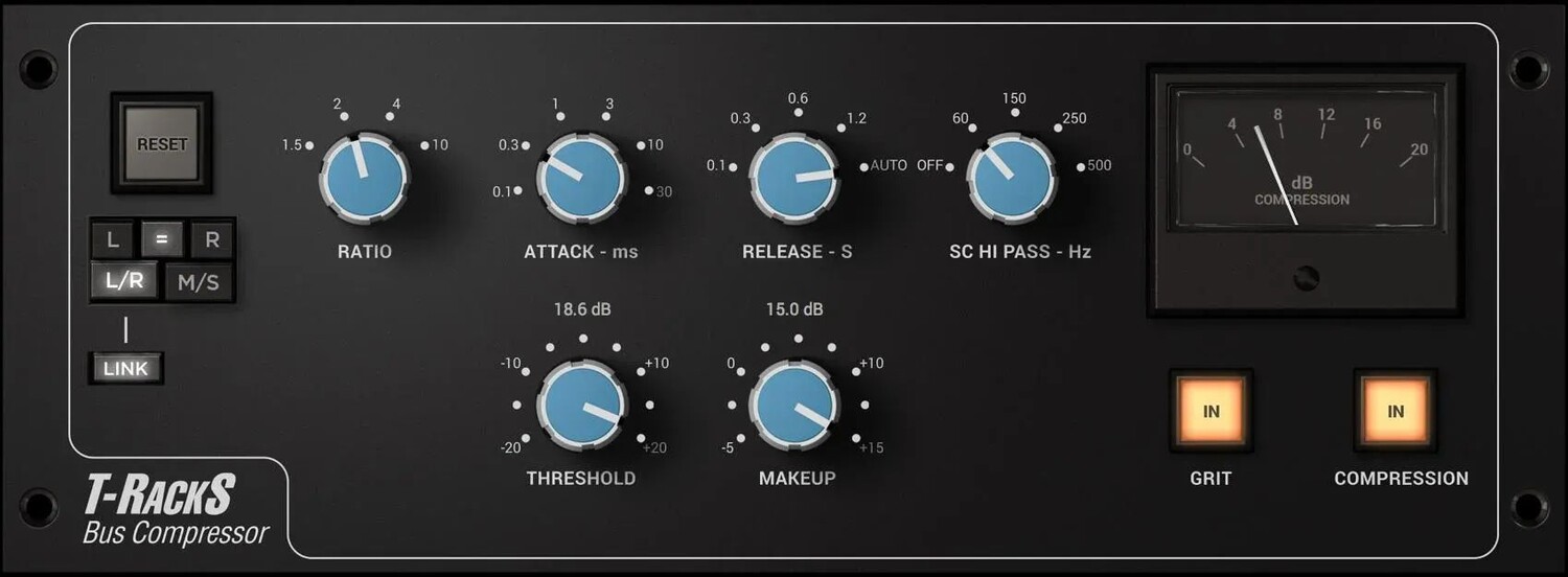 

Плагин компрессора шины IK Multimedia T-RackS