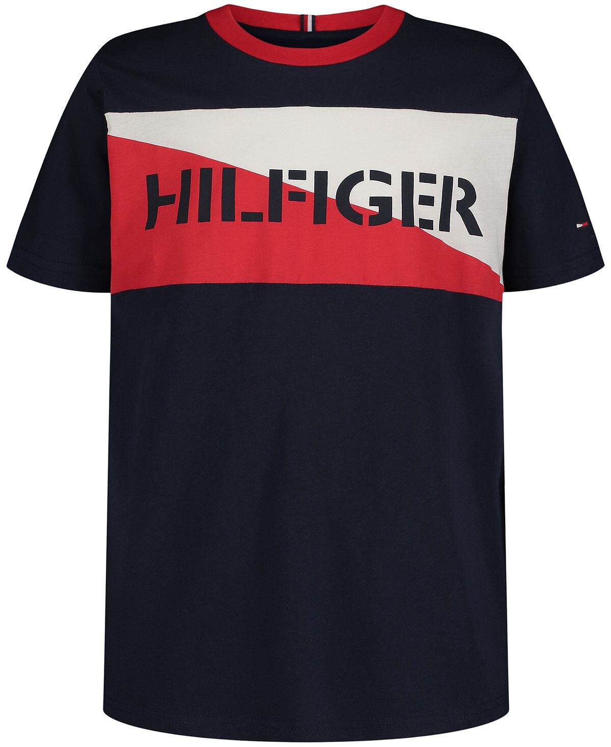

Футболка с короткими рукавами Little Boys в морском стиле Tommy Hilfiger