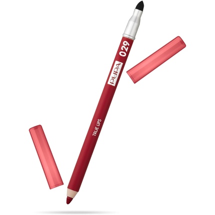 Milano True Lips Смешиваемый карандаш для губ 29 огненно-красный, Pupa