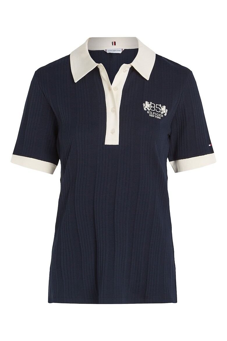 

Футболка с воротником и логотипом Tommy Hilfiger, белый