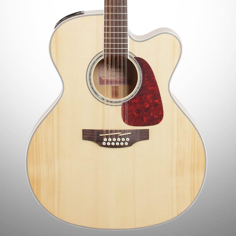 Акустическая гитара Takamine GJ72CE Jumbo Cutaway Acoustic-Electric Guitar, 12-String, Natural