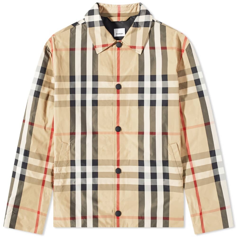 

Тренировочная куртка в клетку Burberry Sussex