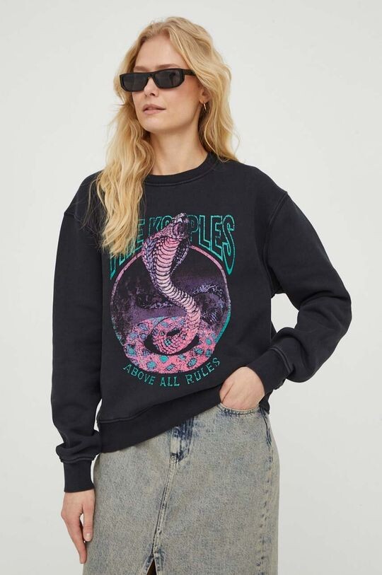 

Хлопковая толстовка Kooples The Kooples, черный