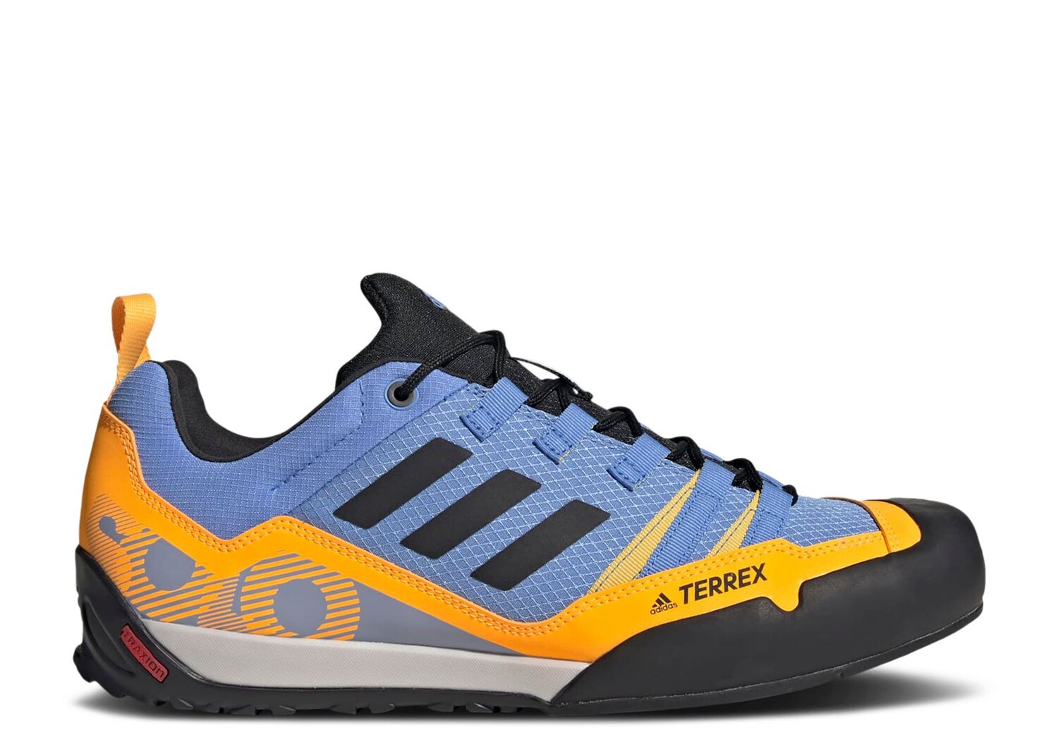 

Кроссовки adidas Terrex Swift Solo Approach 'Blue Fusion Solar Gold', синий