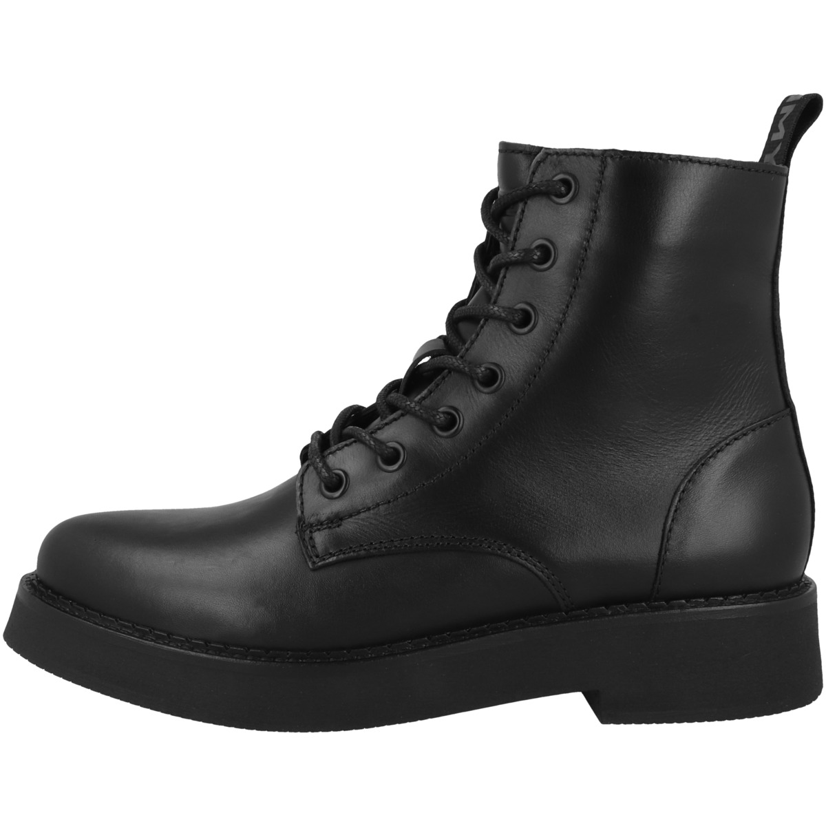Ботинки Tommy Hilfiger Schnür Tommy Jeans Lace Up Flat, черный ботинки buckle lace up boot natural tommy hilfiger коричневый