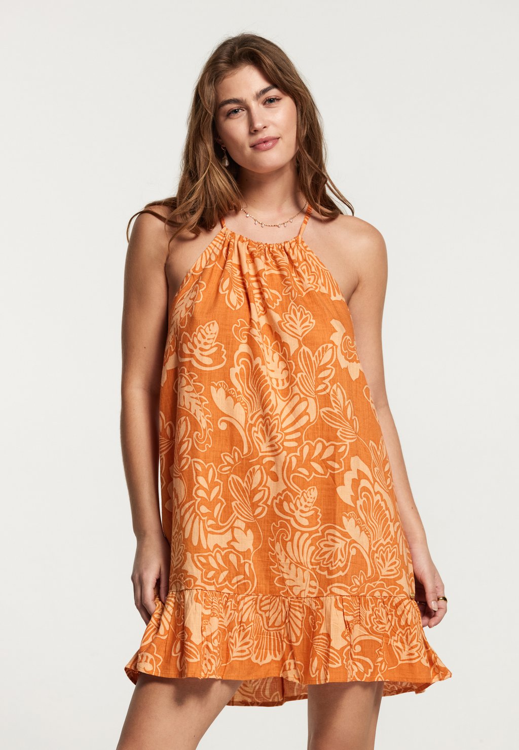 Летнее платье Shiwi, оранжевый летнее платье shiwi зеленый