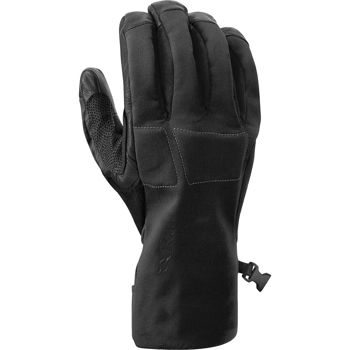 Перчатка оси Rab, черный перчатки columbia spruce grove glove черный