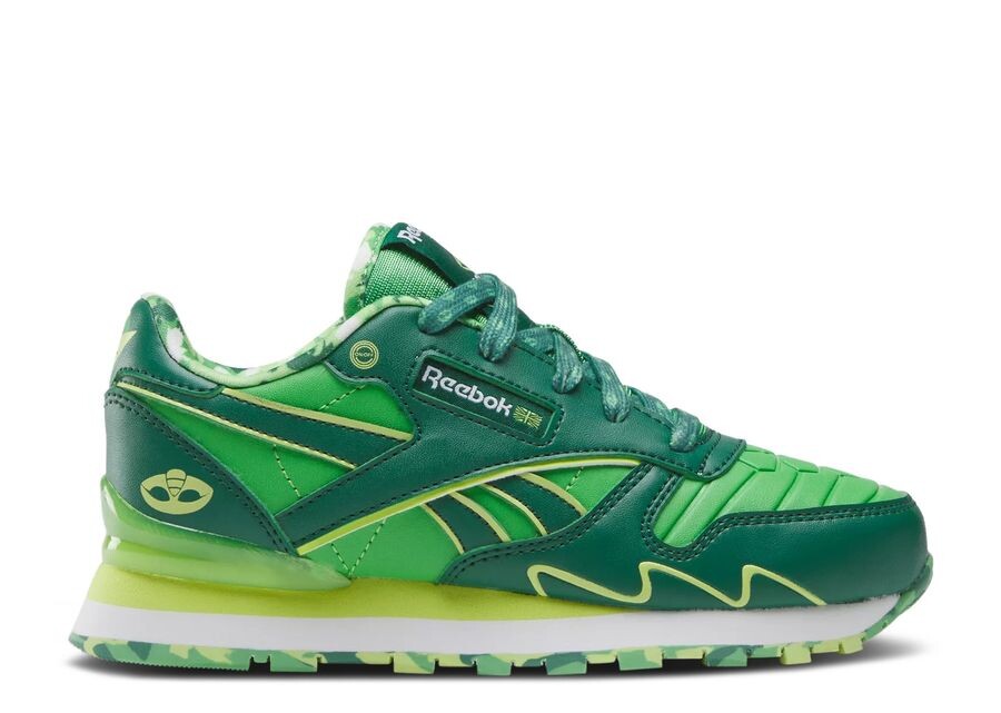 

Кроссовки Reebok PJ Masks X Classic Leather Step, цвет Gekko