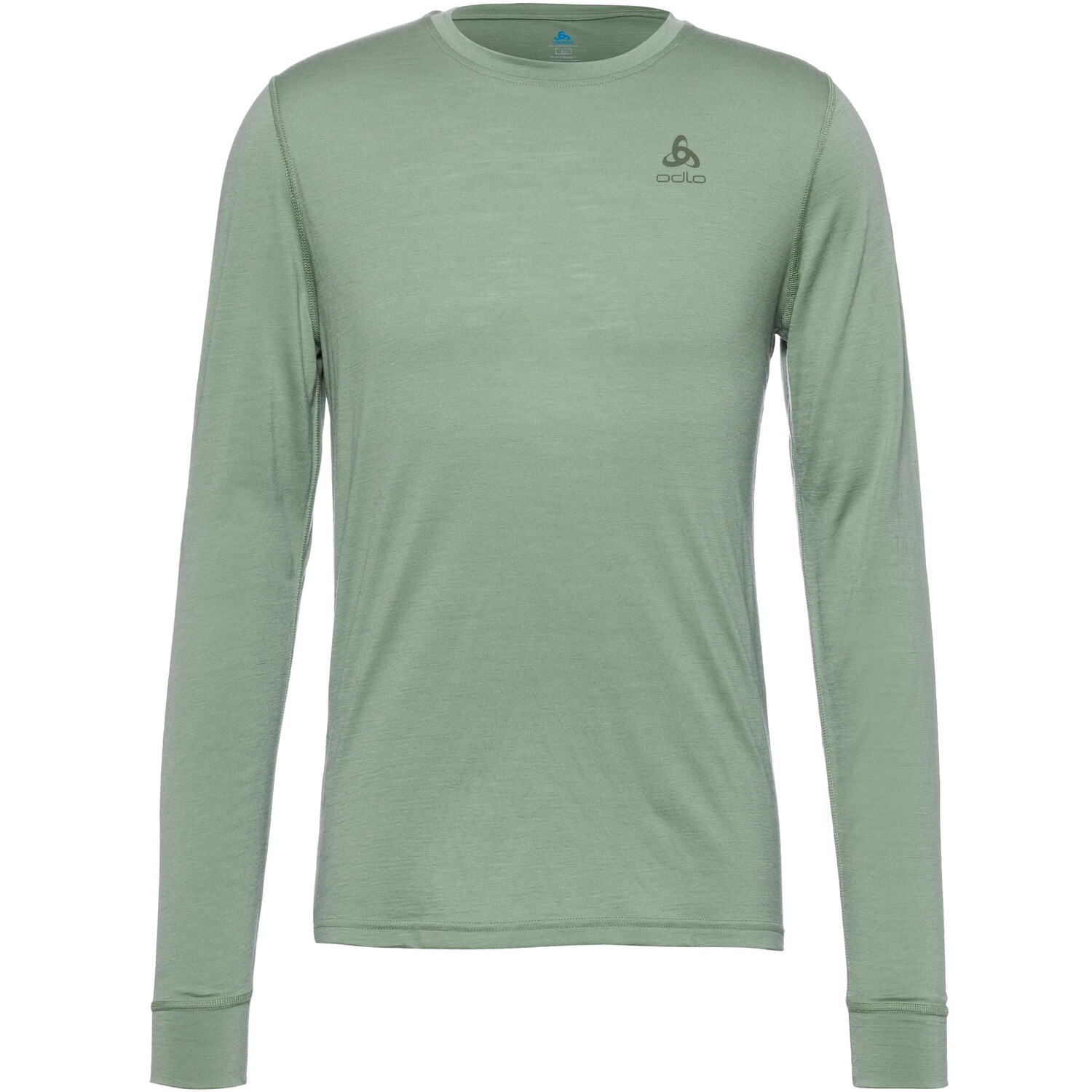 

Рубашка Odlo Funktionsshirt Merino 200, цвет matte green