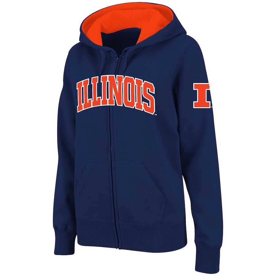 

Толстовка на молнии Colosseum Illinois Fighting Illini, нави