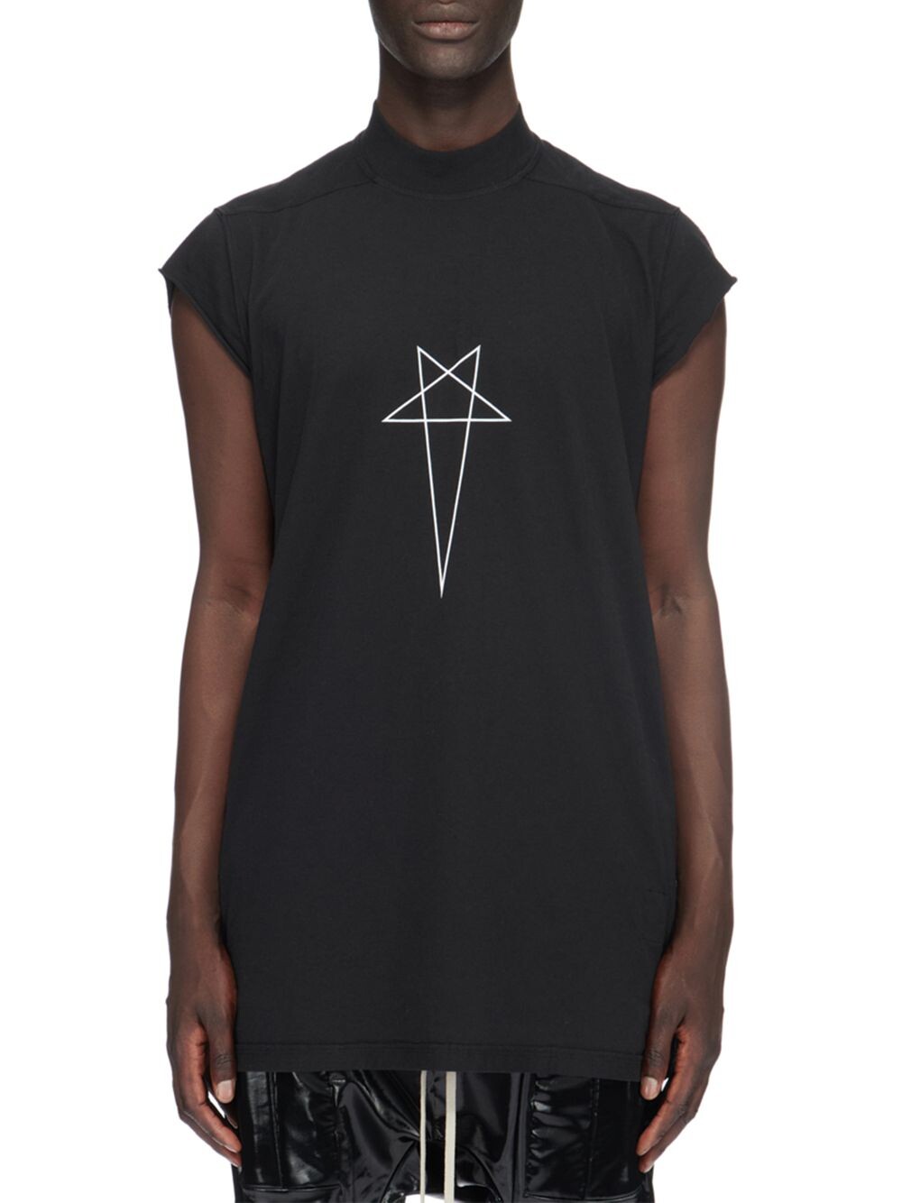 

Хлопковая футболка с короткими рукавами DRKSHDW by Rick Owens, черный