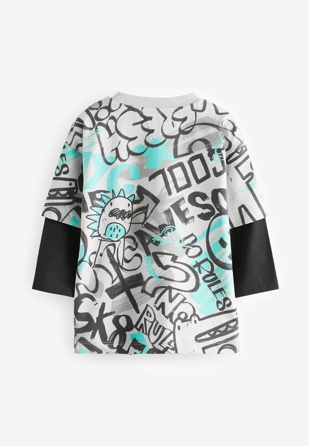 

Рубашка с длинным рукавом GRAFFITI REGULAR FIT Next, серый