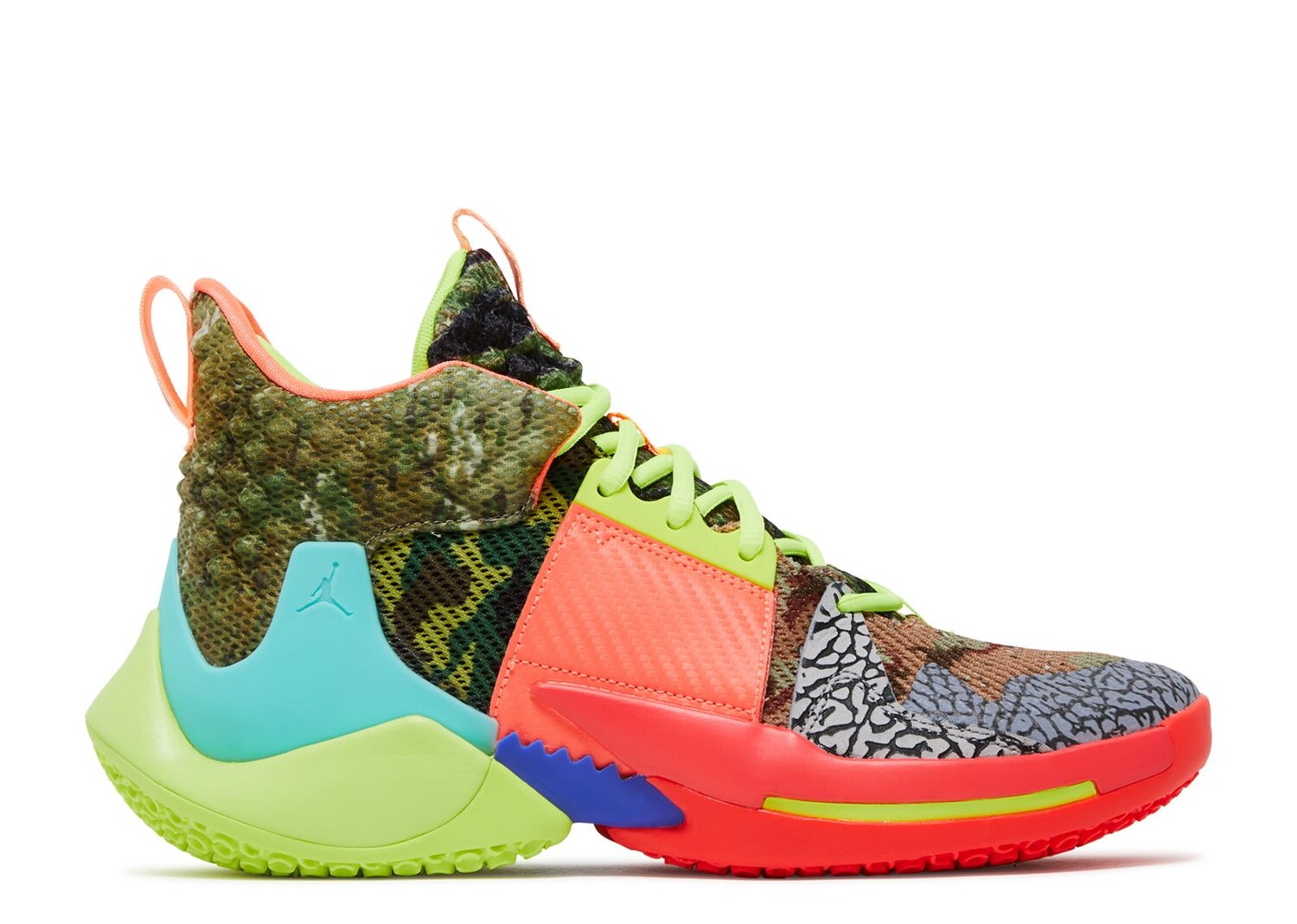 

Кроссовки Air Jordan Jordan Why Not Zer0.2 'All Star', разноцветный, Серый