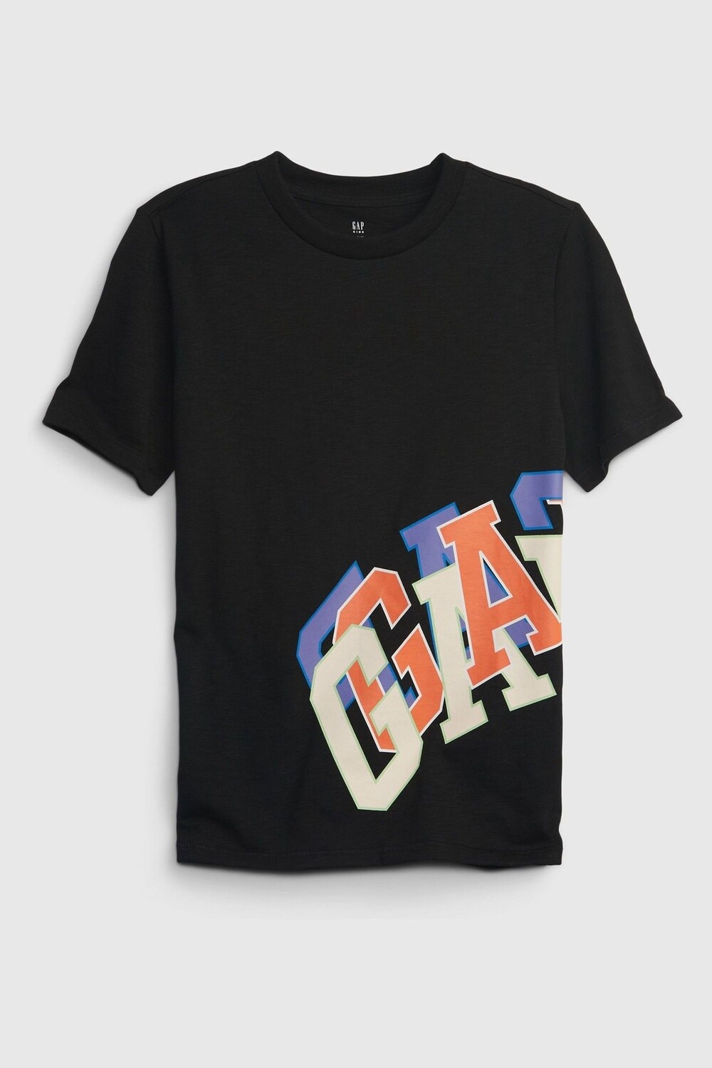 

Футболка с короткими рукавами и логотипом Gap, черный