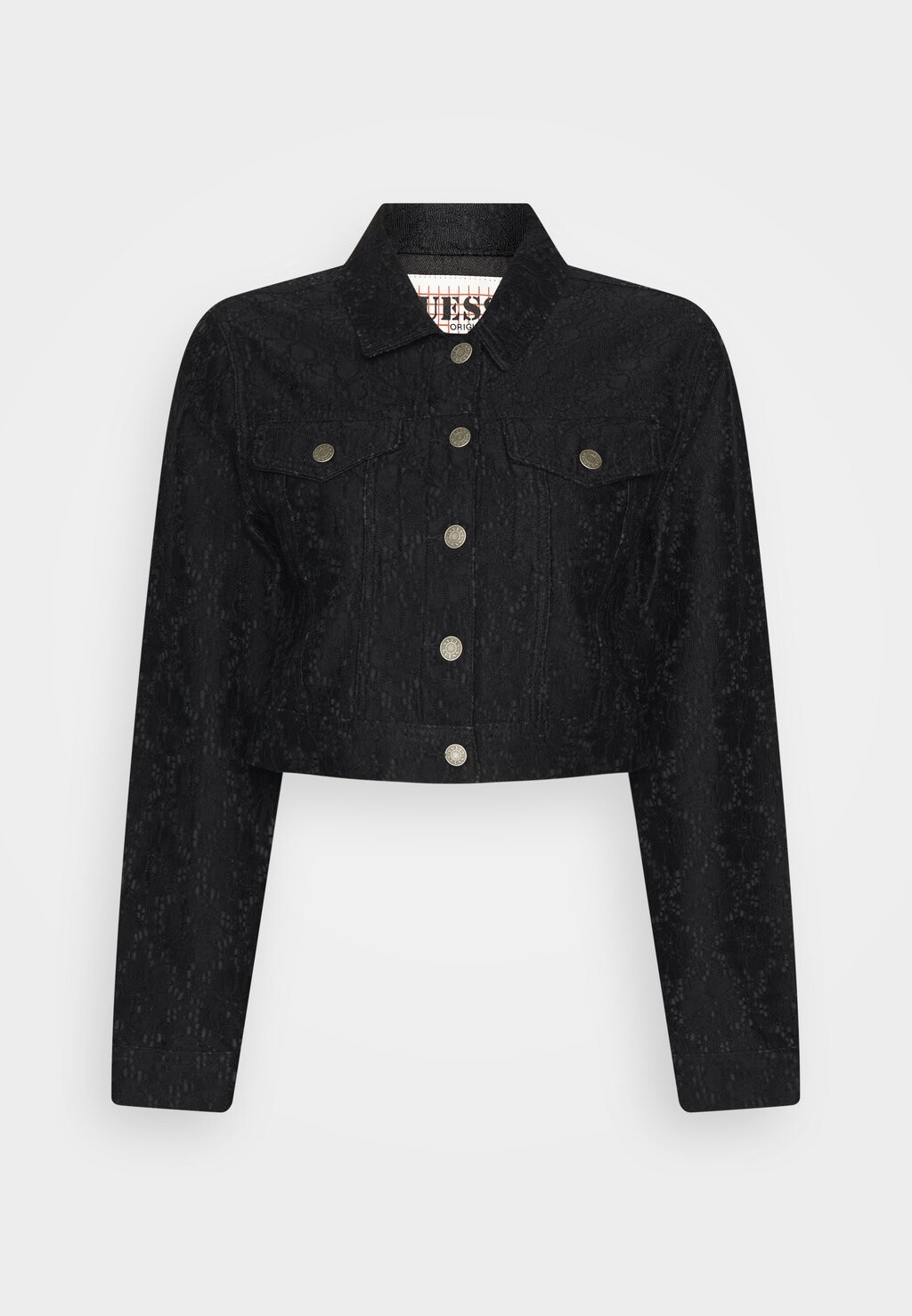 

Джинсовая куртка Guess Originals, черный