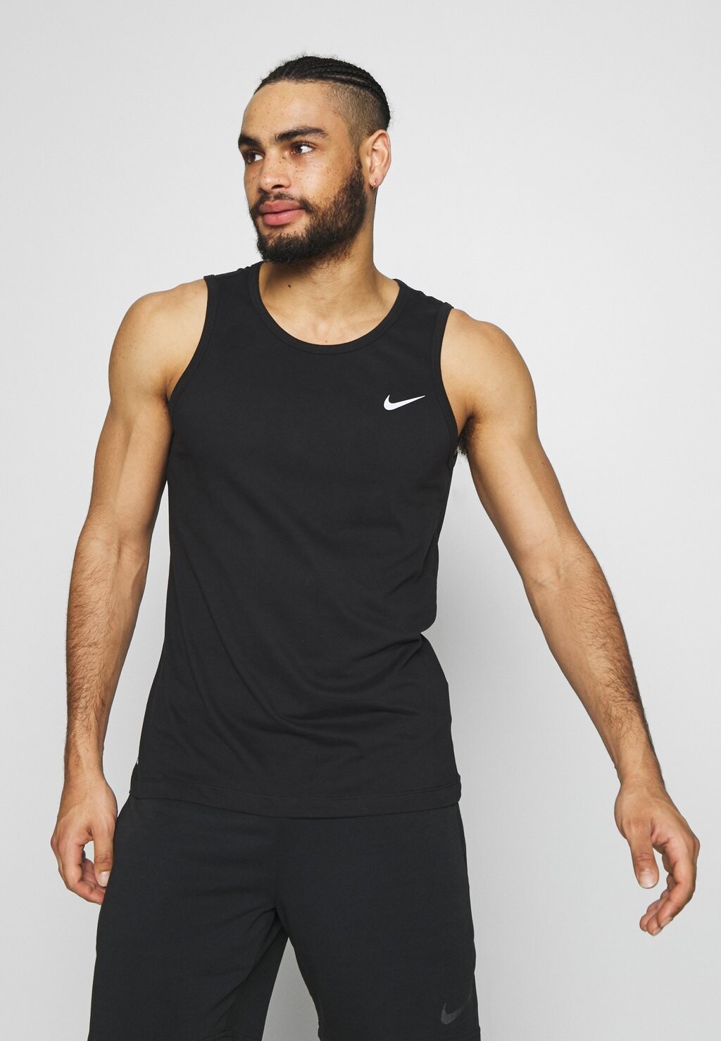 

Топ TANK SOLID Nike, цвет black /white