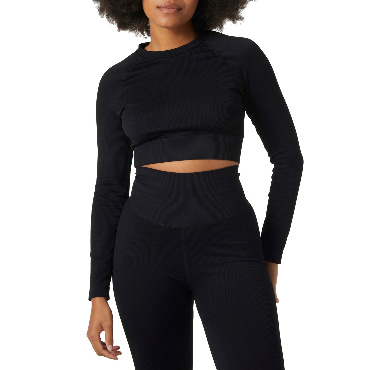 

Топ Helly Hansen Allure Seamless Crop Long-Sleeve, черный