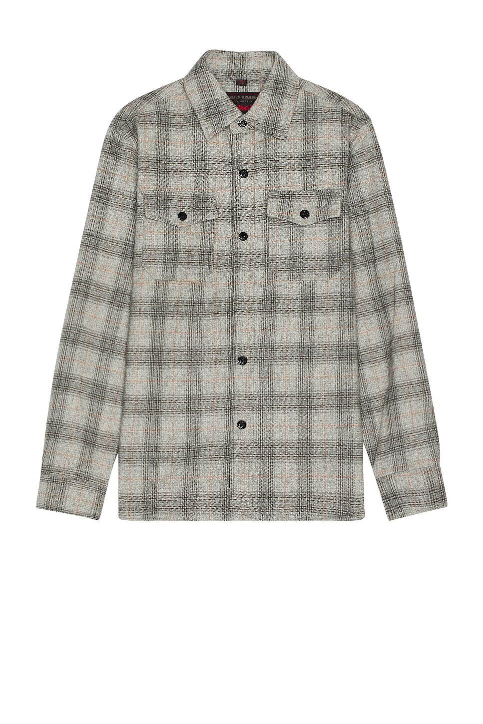 

Рубашка Nyc в клетку CPO Schott, цвет Heather Grey