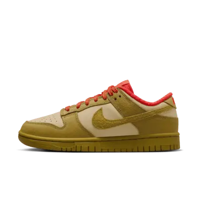 

Кроссовки Nike Dunk Low, цвет Sesame/Picante Red/Bronzine