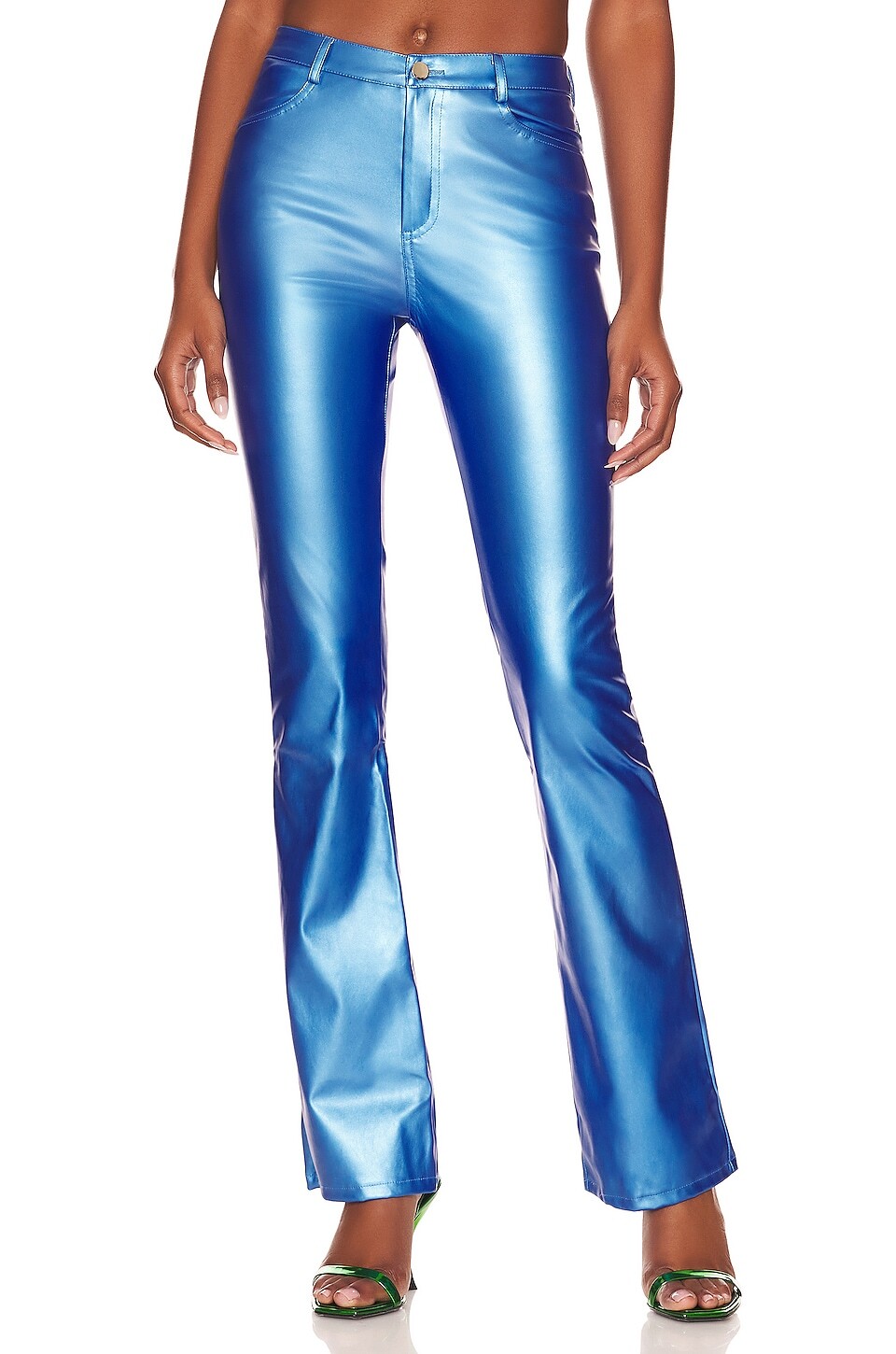 

Брюки superdown Shalisa Mid Rise, цвет Aqua Metallic
