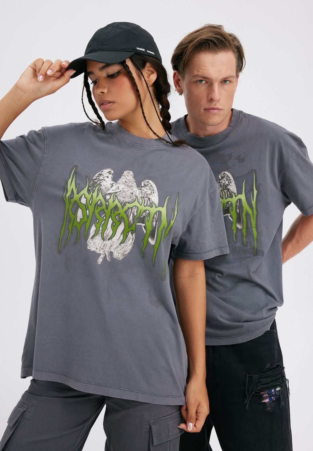 

Футболка с принтом Unisex YOURTURN, цвет grey