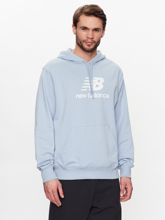 

Толстовка свободного кроя New Balance, синий