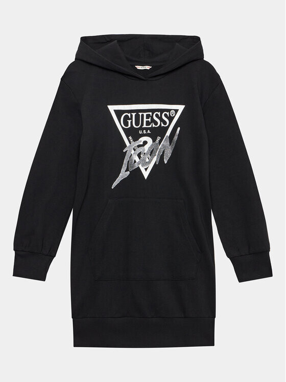 

Платье на каждый день, стандартного кроя Guess, черный