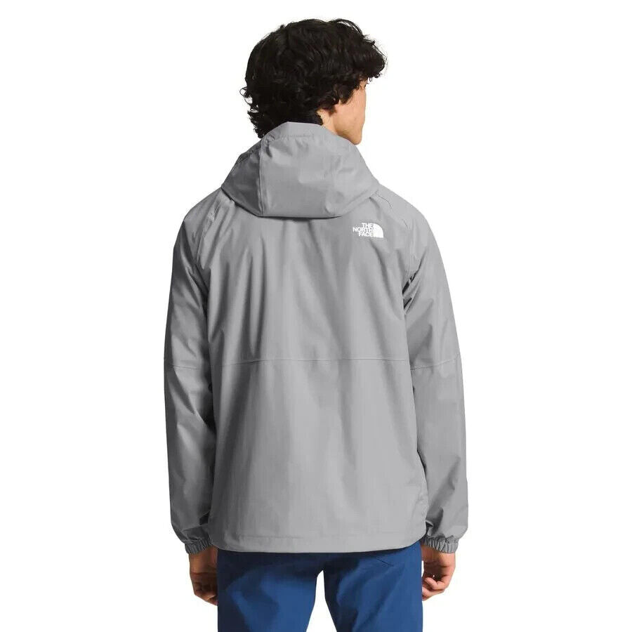 

The North Face Antora NF0A7QF3A91 Мужская дождевик 3XL Meld Grey с полной молнией CLO357, серый