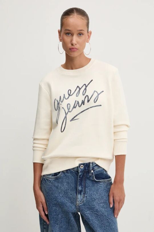 

Толстовка Guess Jeans, бежевый