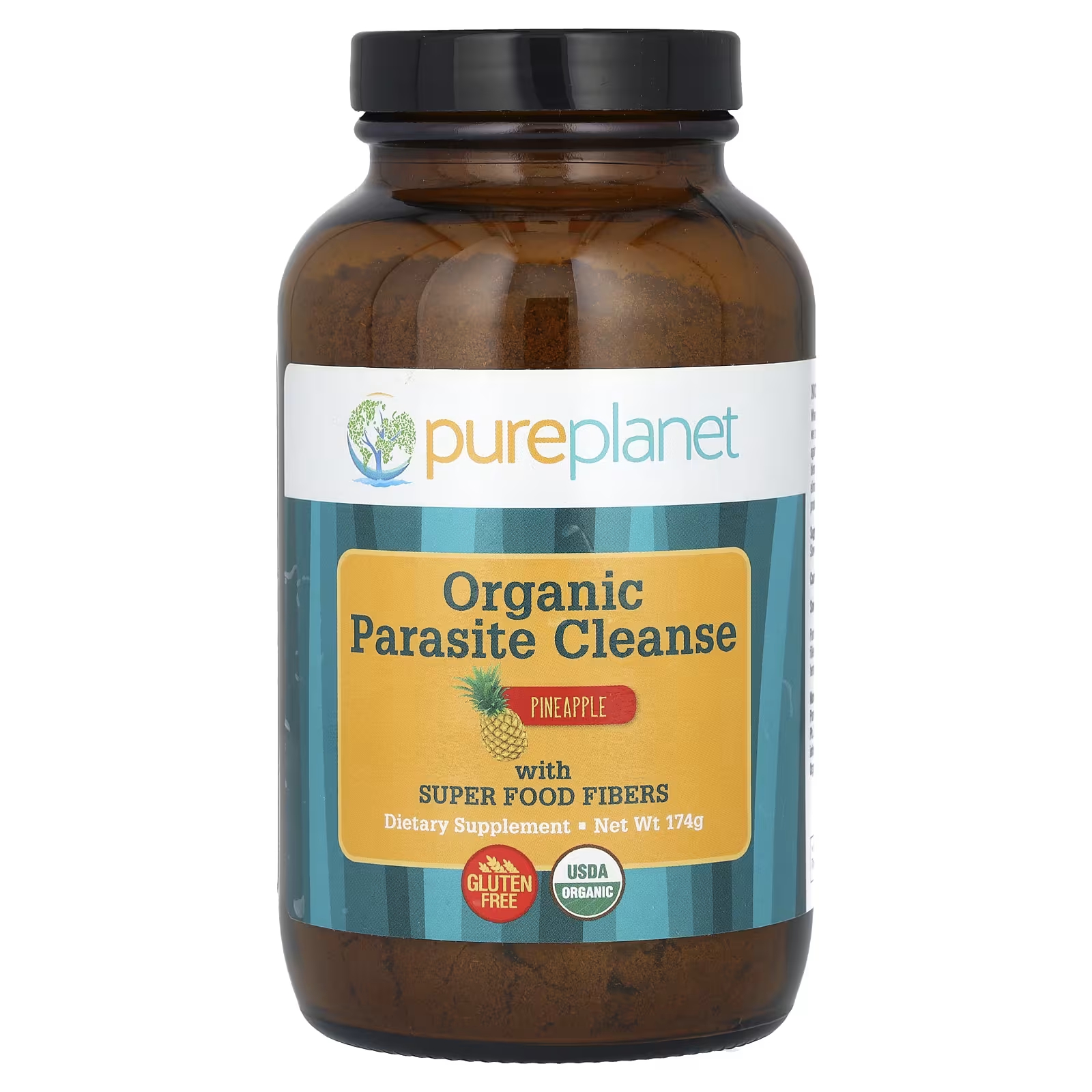 цена Органическая добавка Pure Planet Cleanse ананас, 174 г