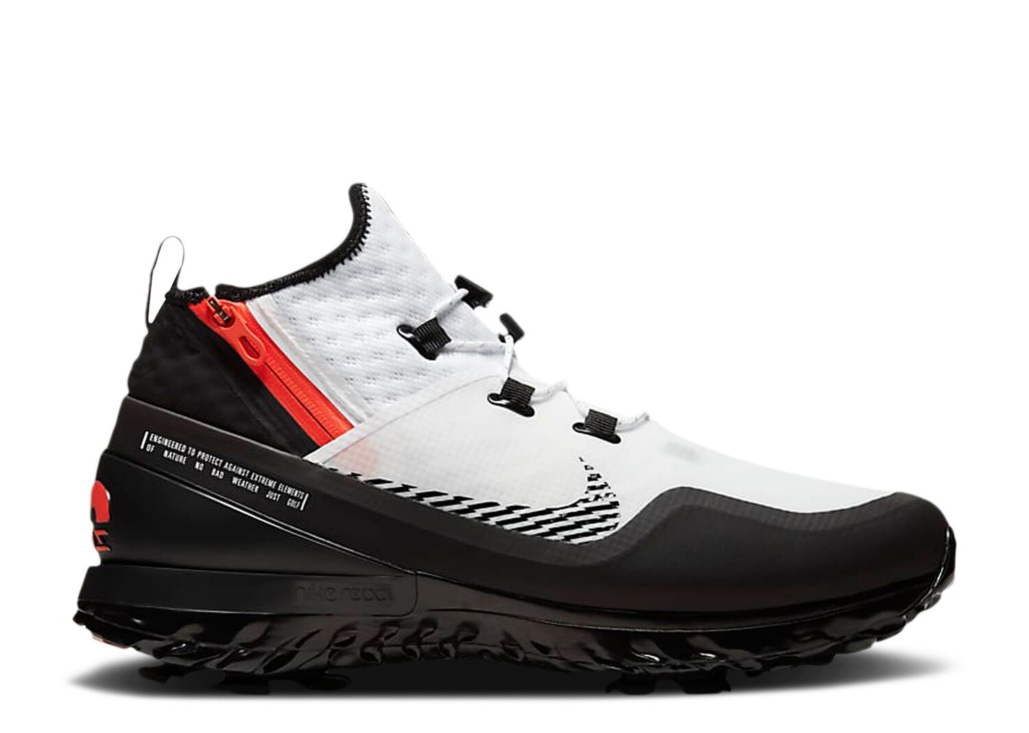 

Кроссовки Nike Air Zoom Infinity Tour Shield Golf 'Team Orange Black', белый