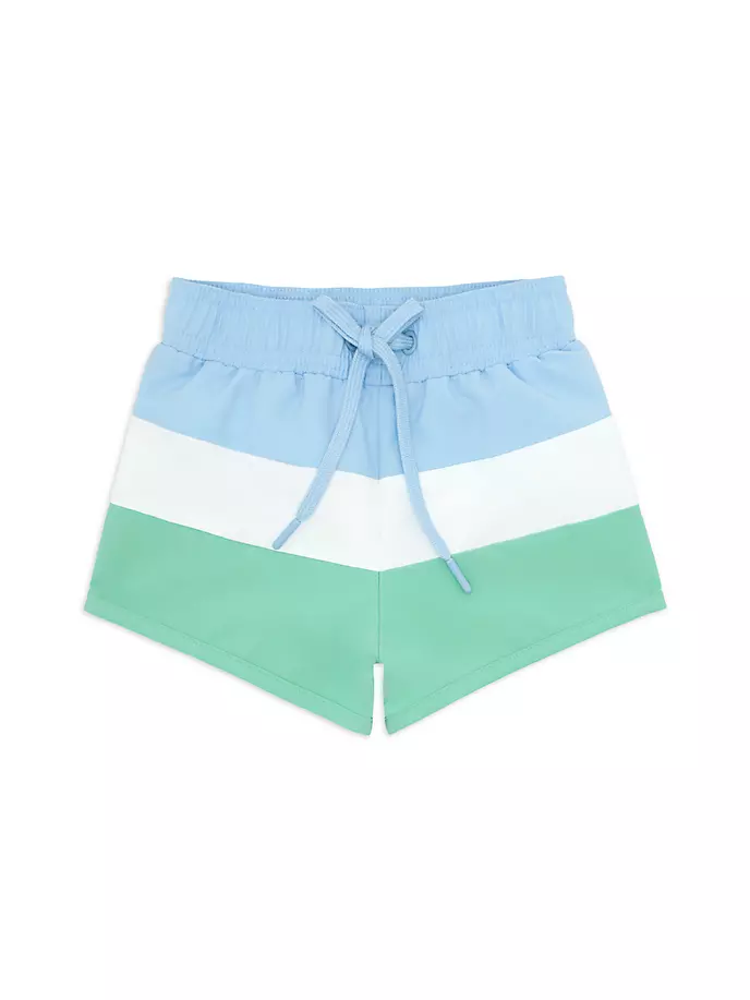 

Борди Peri с цветными блоками Little & Boy's Minnow Swim, цвет peri