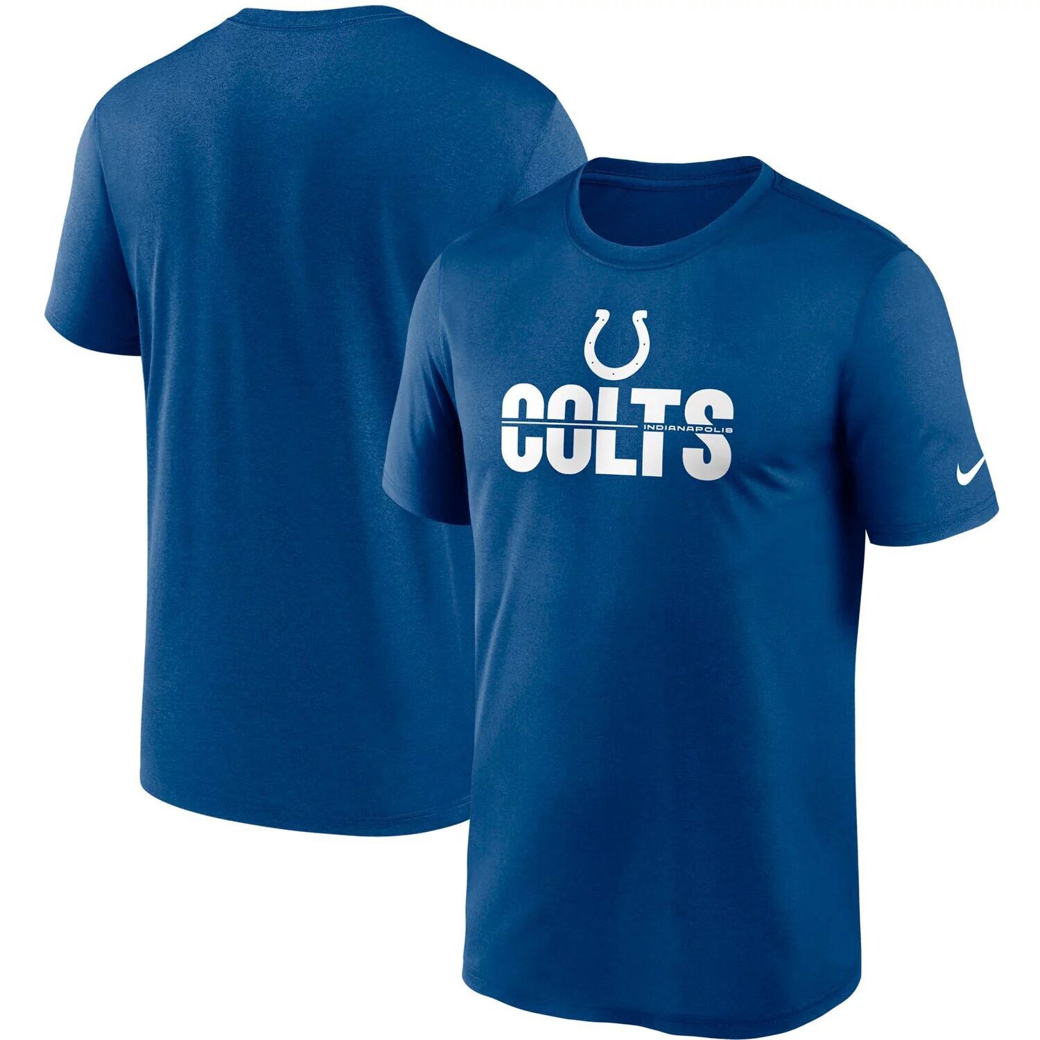 

Мужская футболка Royal Indianapolis Colts Legend Microtype Performance Nike
