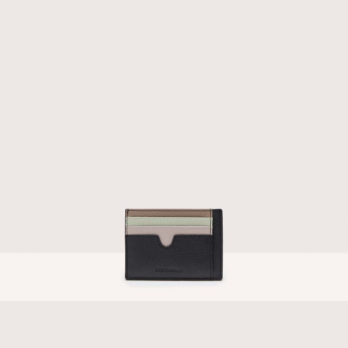 

Кошелек из зернистой кожи Coccinelle SMART TO GO, черный