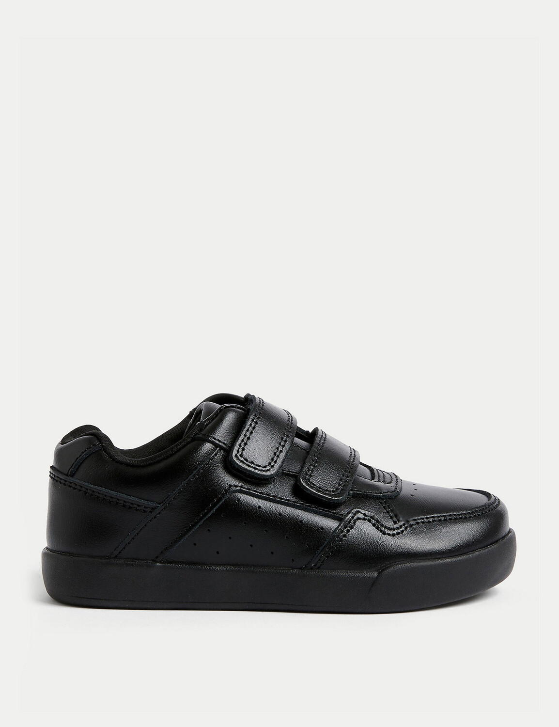 

Детские кожаные школьные туфли Freshfeet (8 маленьких — 2 больших) Marks & Spencer, черный