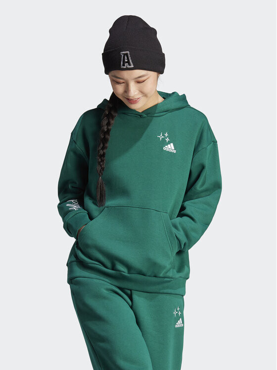 

Толстовка свободного кроя Adidas, зеленый