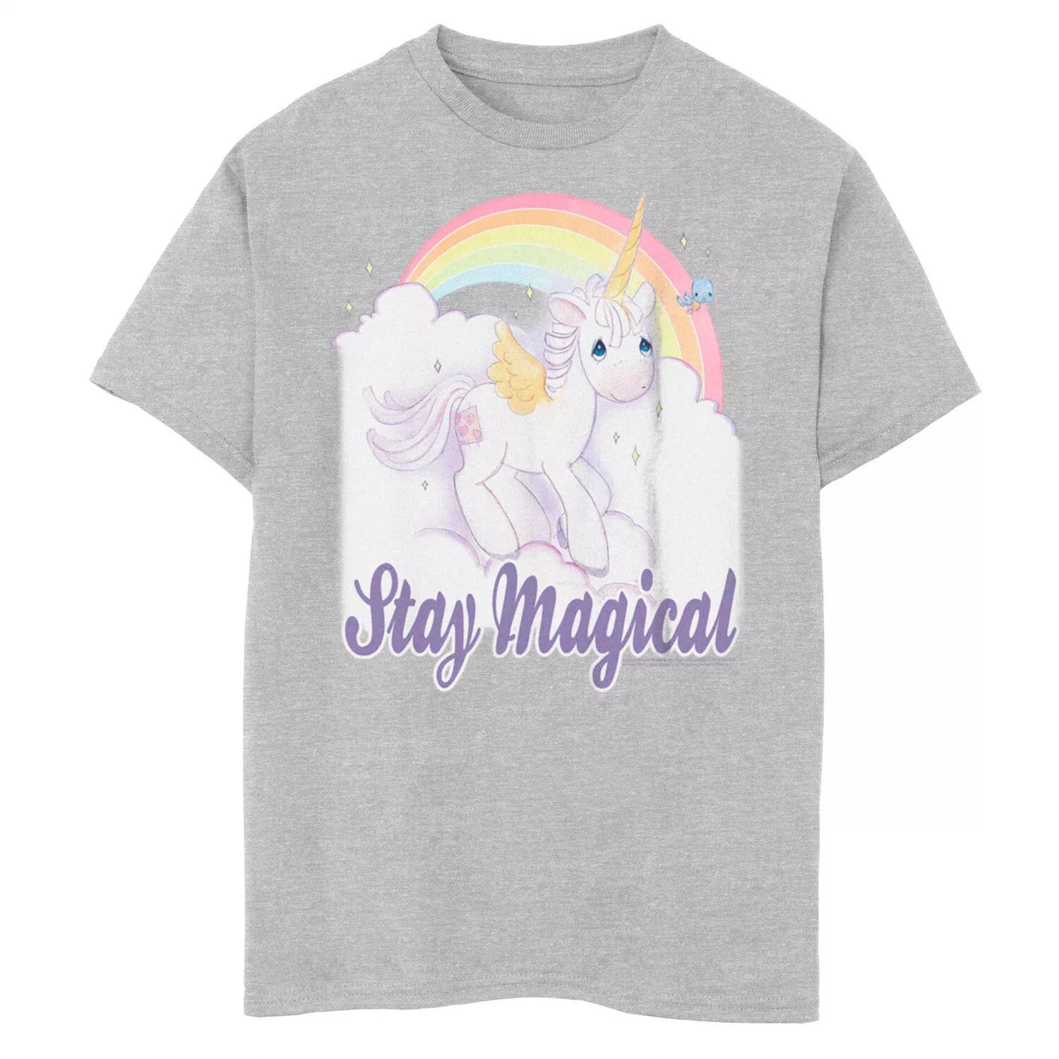 

Футболка с рисунком единорога Precious Moments Stay Magical для мальчиков 8–20 лет Licensed Character