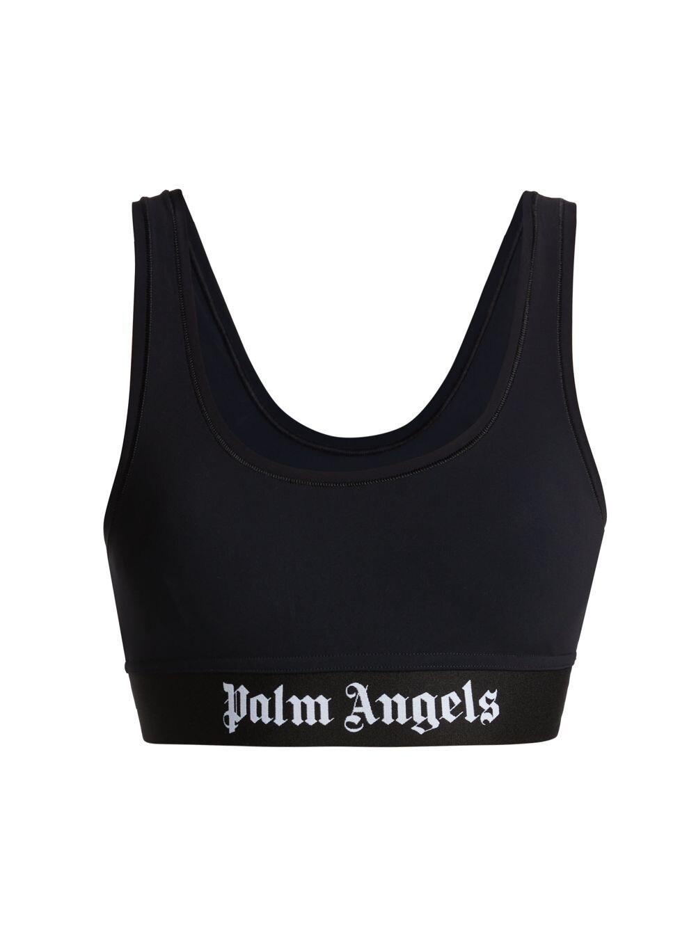 

Классический спортивный бюстгальтер с логотипом Palm Angels, черный